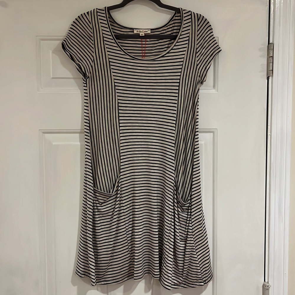 Rolla Coster Striped Short Sleeve Dress